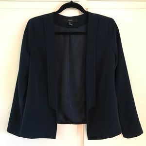 ❌SOLD❌Forever 21 navy blue blazer small